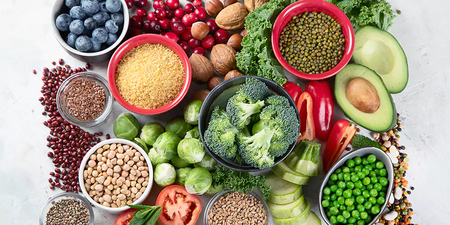 Fibre-rich foods