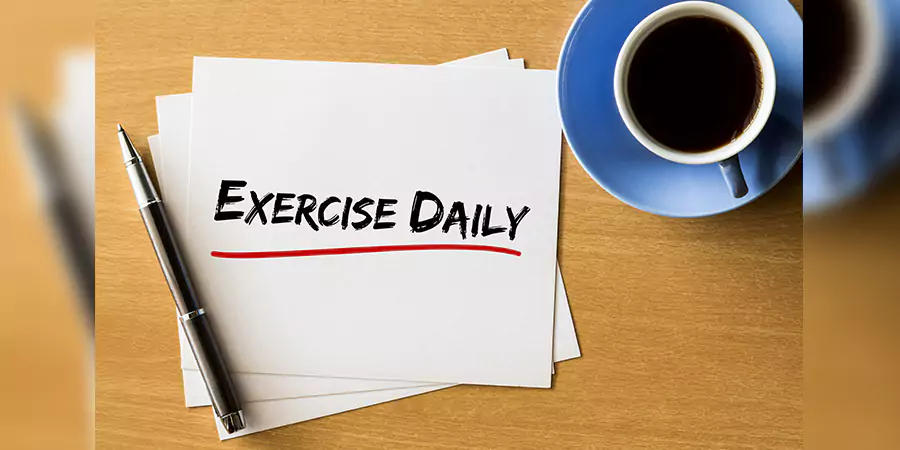 Stay active during the day