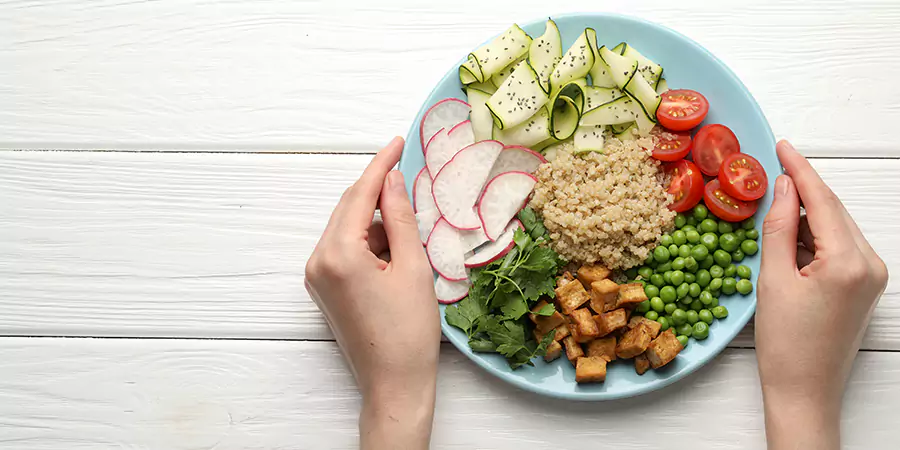 Eat regular, balanced meals 