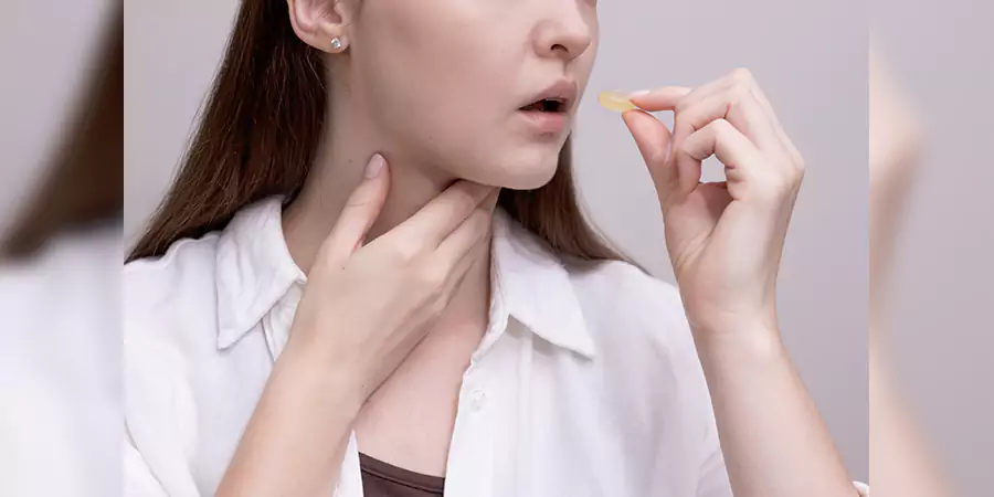 Try a suitable lozenge